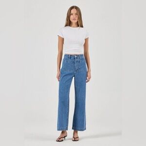 Rollas Sailor Jeans in Ashley Blue NWT